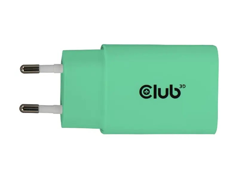 Club 3D USB-C® Ladegerät 30 Watt 2 Stück Grün CAC-3024