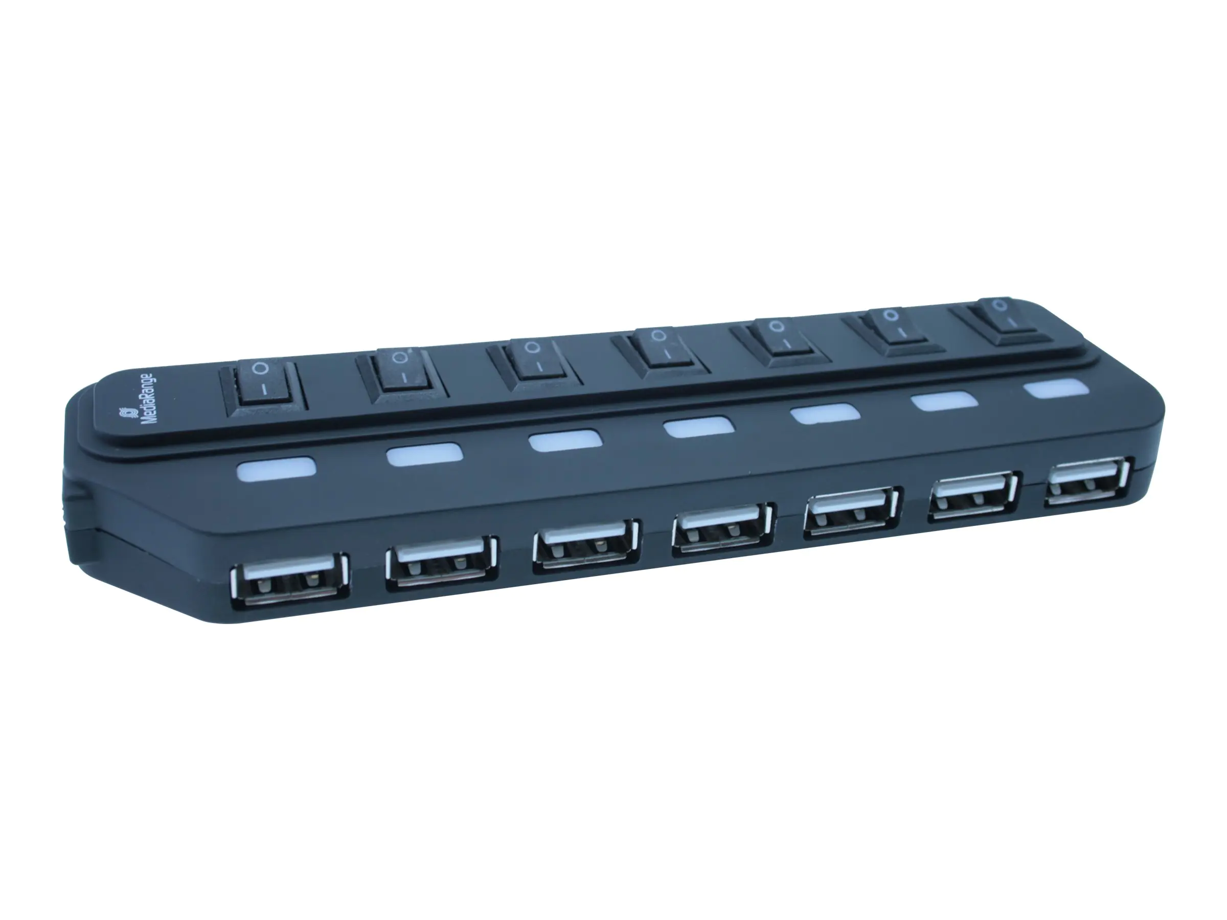 MediaRange MRCS504 - Hub - 7 x USB 2.0 - Desktop MediaRange MRCS504 - Hub - 7 x USB 2.0 - Desktop