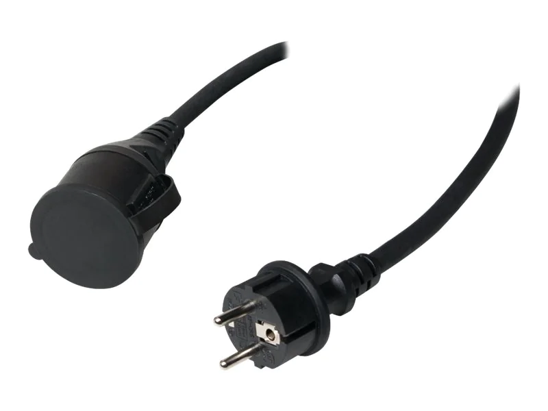 LogiLink Spannungsversorgungs-Verlängerungskabel - power CEE 7/7 (W) LPS102