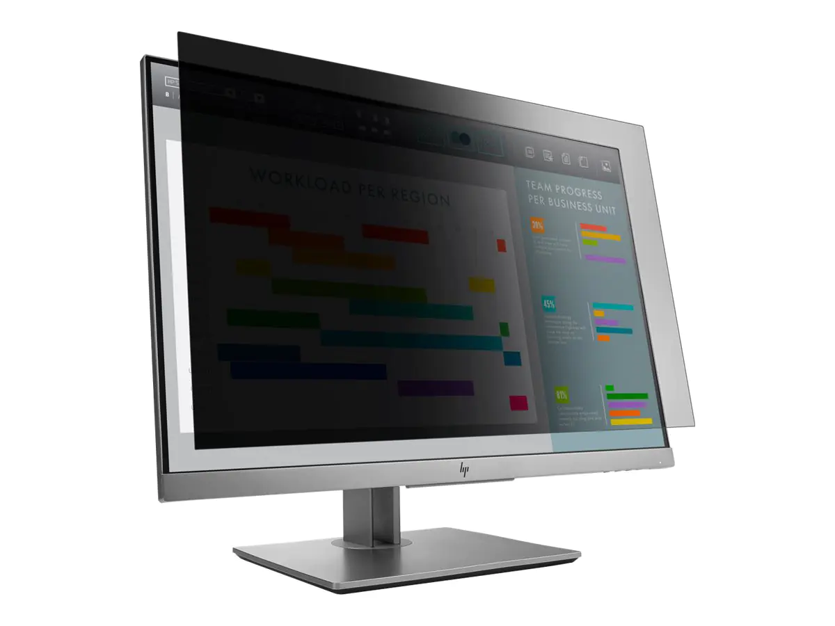 Targus 4Vu - Blickschutzfilter für Bildschirme - 61 cm (24") - klar - für HP EliteDisplay E243i
