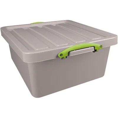 Really Useful Box Aufbewahrungsbox Recycling 47 x 21 x 52 cm (B x H x T) 31,5l Polypropylen, 100 % recycelt taubengrau Really Useful Box Aufbewahrungsbox Recycling 47 x 21 x 52 cm (B x H x T) 31,5l Polypropylen, 100 % recycelt taubengrau