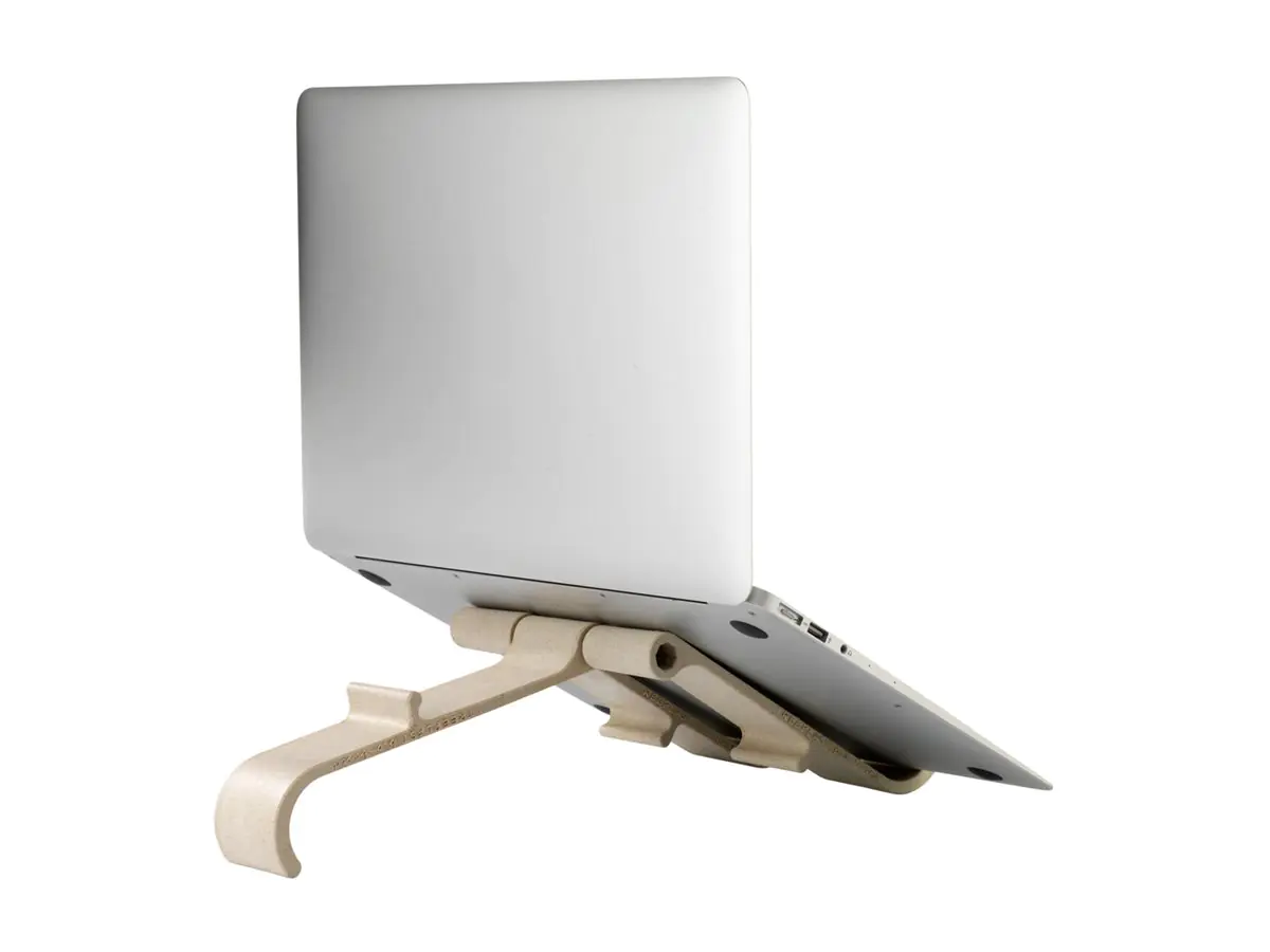 R-Go Treepod Biobased Multiständer, verstellbar, weiß - Notebook-Ständer - weiß
