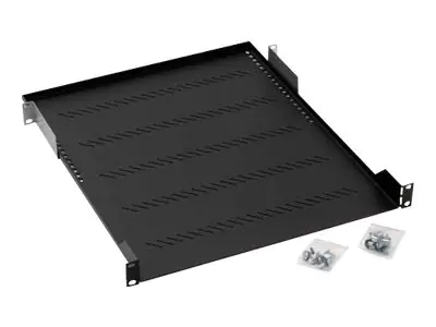 TRITON Rack - Regal - RAL 9005 - 1U - 48.3 cm (19")