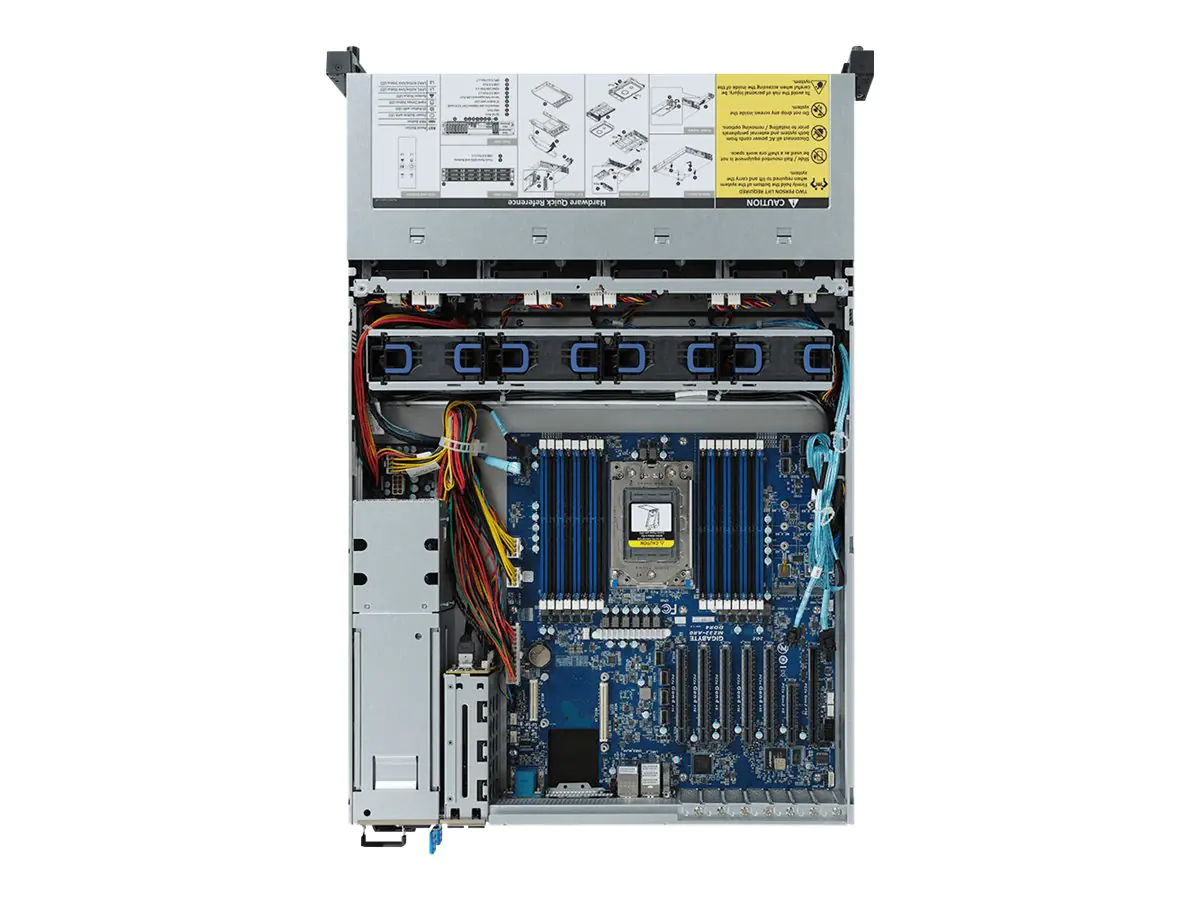 Gigabyte R272-Z30 (rev. 100) - Server - Rack-Montage - 2U - 1-Weg - keine CPU - RAM 0 GB - SATA - Hot-Swap 6.4 cm, 8.9 cm (2.5", 3.5") Schacht/Schächte - keine HDD - AST2500 - GigE - kein Betriebssystem - Monitor: keiner