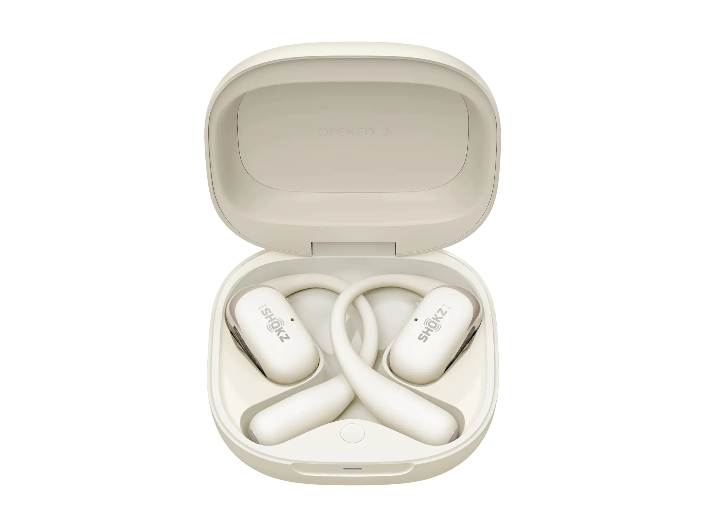 AfterShokz Knochenschall Kopfhörer OpenFit 2 Beige - Kopfhörer