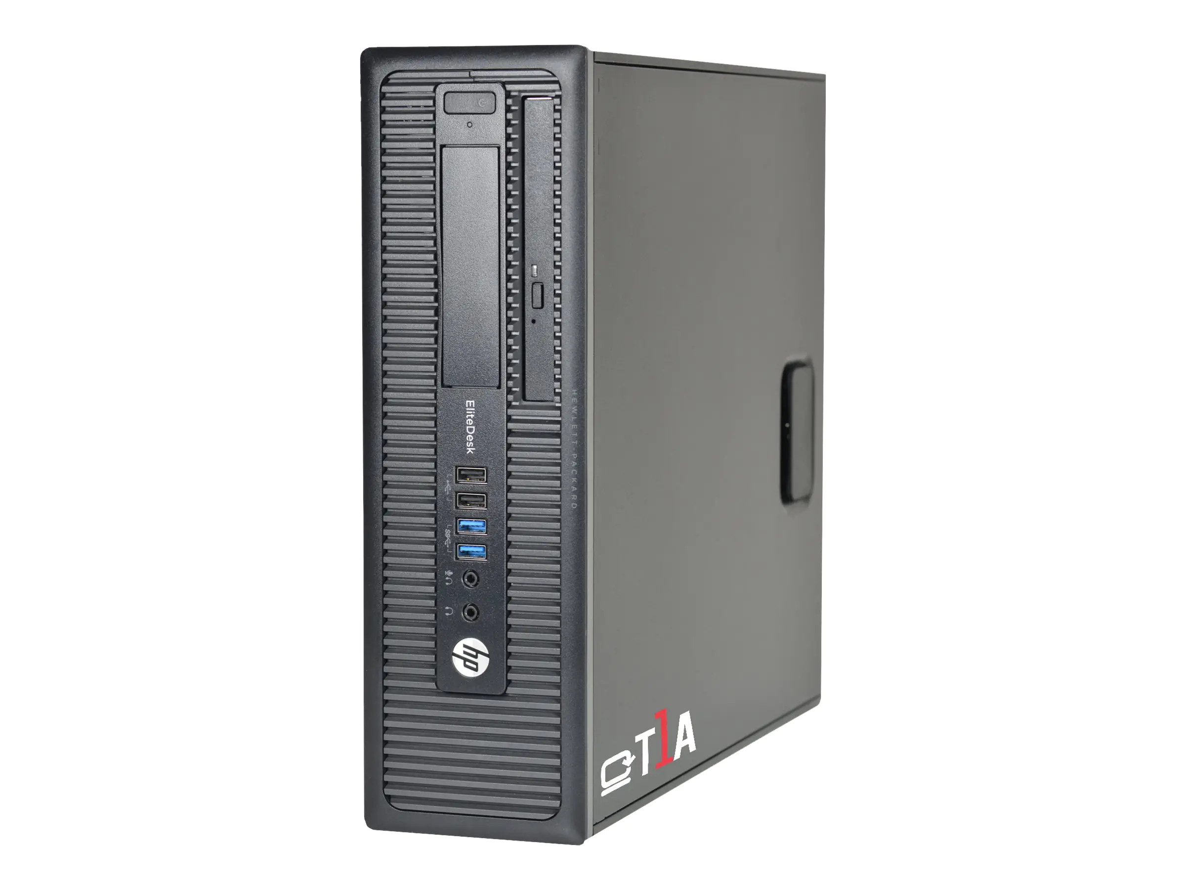 HP EliteDesk 800 G1 - SFF - Core i5 4570 / 3.2 GHz - RAM 8 GB - SSD 240 GB - HD Graphics 4600 - 1GbE - Win 10 Pro 64-Bit - Monitor: keiner - Schwarz - wiederhergestellt - T1A - TopSeller