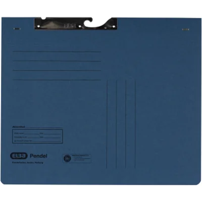 ELBA Pendelhefter 100560099 DIN A4 kfm. Heftung 320g Karton blau ELBA Pendelhefter 100560099 DIN A4 kfm. Heftung 320g Karton blau