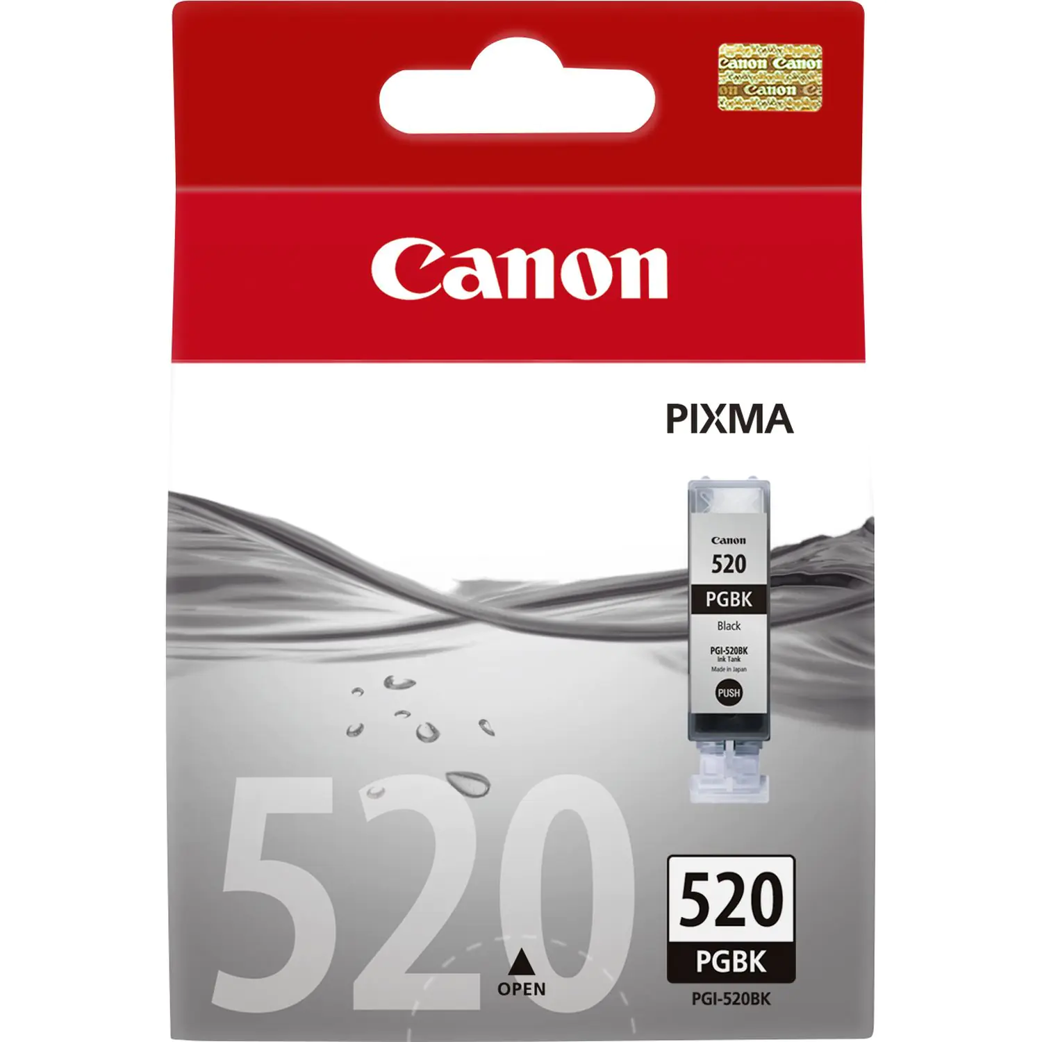 Canon PGI-520BK - 19 ml - Schwarz - Original - Tintenbehälter - für PIXMA iP3600, iP4700, MP540, MP550, MP560, MP620, MP630, MP640, MP980, MP990, MX860, MX870 Canon PGI-520BK - 19 ml - Schwarz - Original - Tintenbehälter - für PIXMA iP3600, iP4700, MP540, MP550, MP560, MP620, MP630, MP640, MP980, MP990, MX860, MX870