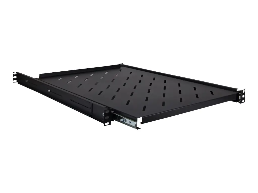 Inter-Tech SWAS-650/1000 - Rack-Bodenpaneel - Schwarz, RAL 9005 - 1U - 48.3 cm (19")
