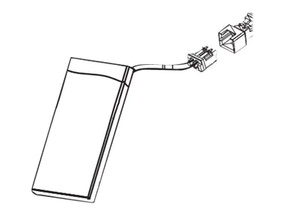 Mitel Batterie - Li-Pol - 350 mAh - für MiVoice 6930 IP Phone 50006764