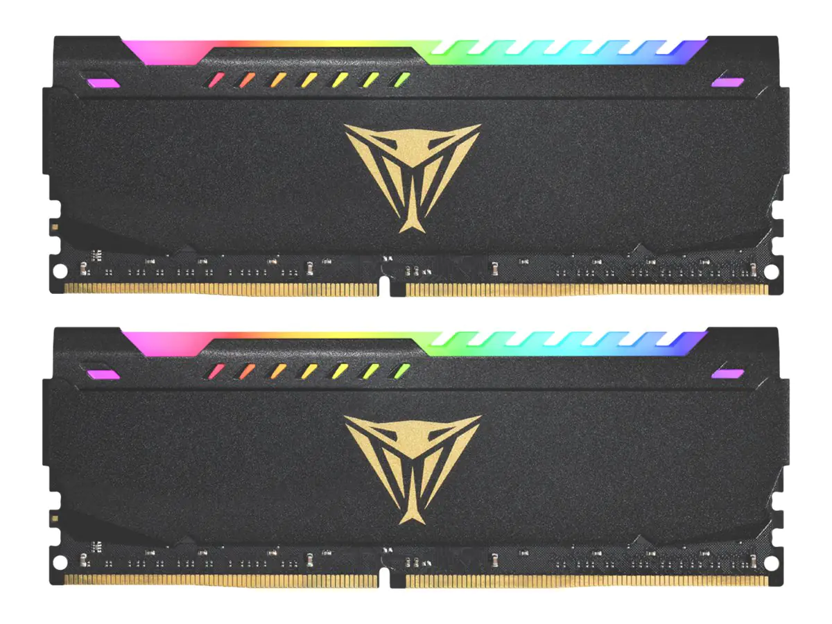 PATRIOT Extreme Performance Viper Steel RGB - DDR4 Kit - 16 GB: 2x 8 GB - PVSR416G360C0K