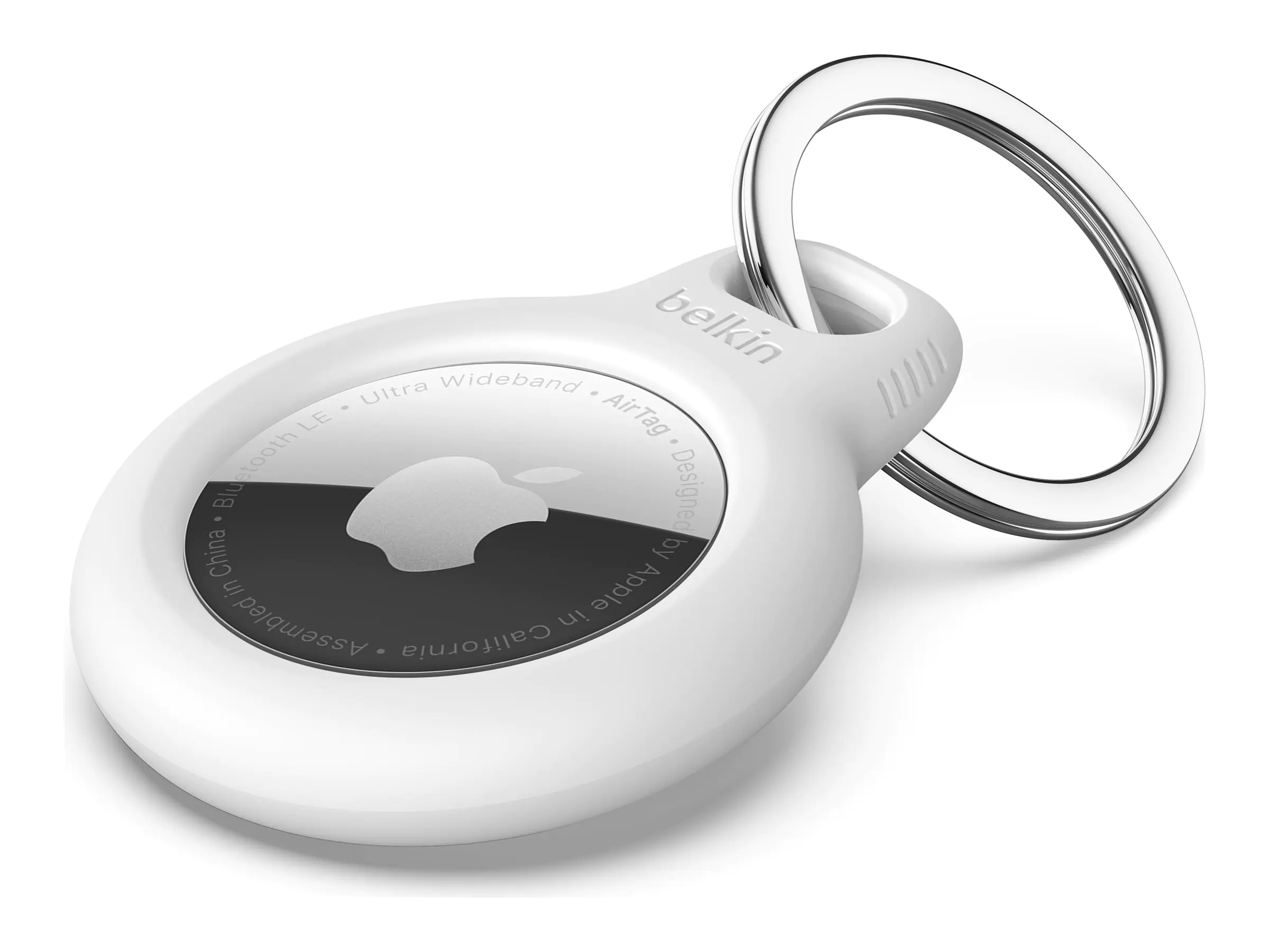 Belkin - Secure Holder für Bluetooth-Tracker - weiß - für Apple AirTag
