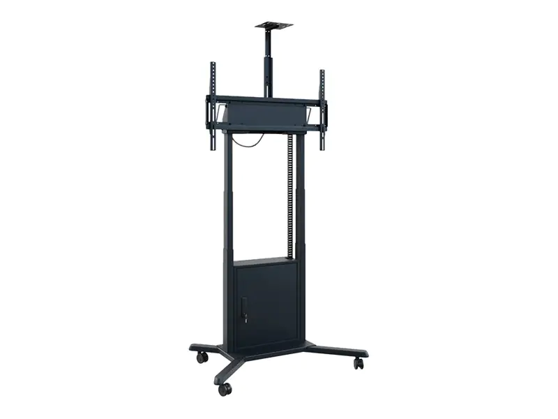 HAGOR HP Twin Lift M-B - Wagen - für Flachbildschirm - Schwarz - Bildschirmgröße: 140-218 cm (55"-86") - Montageschnittstelle: bis zu 900 x 600 mm - für Cisco Webex Board 55, Board Pro 55
