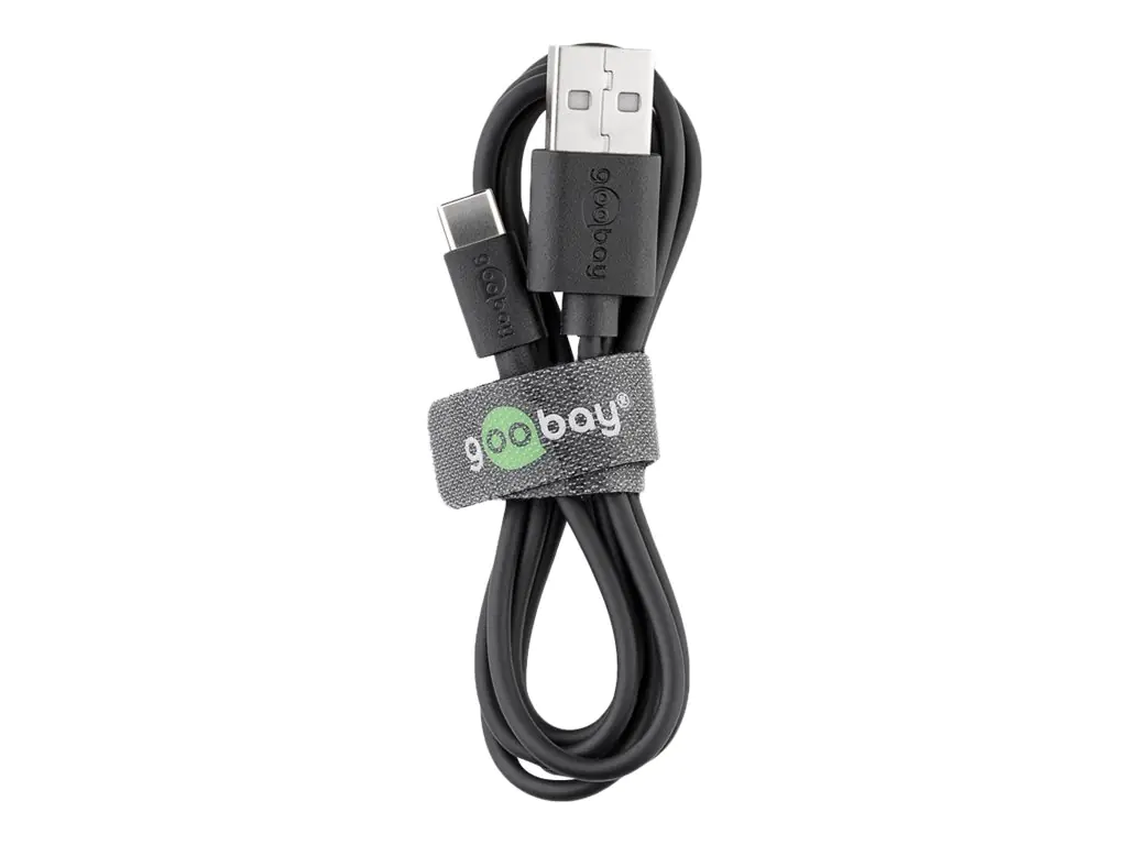 Goobay USB-Kabel - 24 pin USB-C (M) umkehrbar zu USB (M)