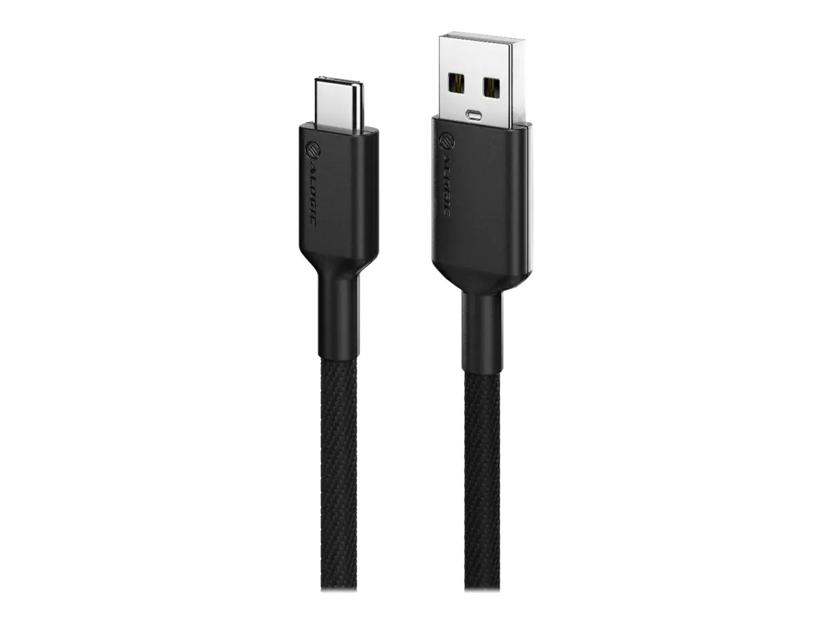 ALOGIC Elements Pro - USB-Kabel - 24 pin USB-C (M) zu USB (M) - USB 2.0 - 3 A - 1 m - Schwarz