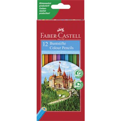 Faber-Castell Buntstift Eco 120112 sortiert 12 St./Pack. Faber-Castell Buntstift Eco 120112 sortiert 12 St./Pack.