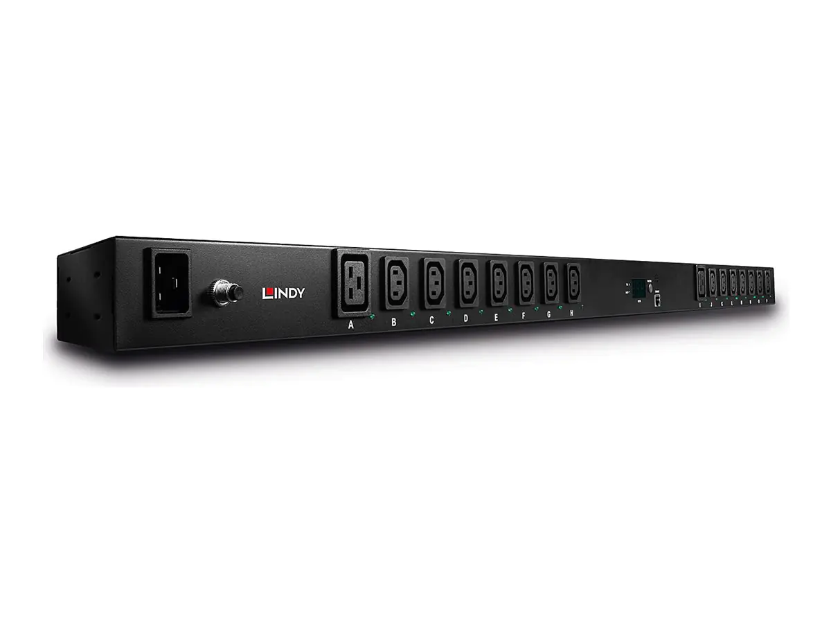 Lindy IPower Switch Classic 16 - Steckdosenleiste (Rack - einbaufähig) 32658