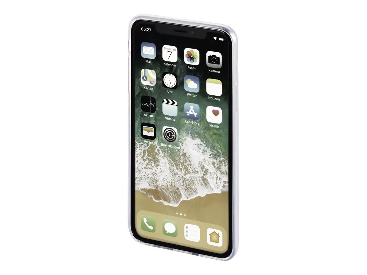 Hama Essential Line "Crystal Clear" - Hintere Abdeckung für Mobiltelefon - Thermoplastisches Polyurethan (TPU) 00184288