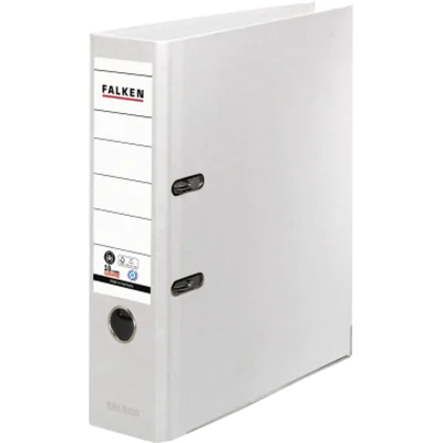 Falken Ordner Recycolor 11285897 DIN A4 80mm Papier weiß Falken Ordner Recycolor 11285897 DIN A4 80mm Papier weiß