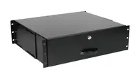 Equip Schublade 19" für Serverschränke 3U abschließbar sw