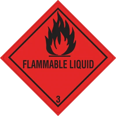 DR-Label Versandetikett DR653S1010 Kl.3 Flammable 100x100mm 500St. DR-Label Versandetikett DR653S1010 Kl.3 Flammable 100x100mm 500St.