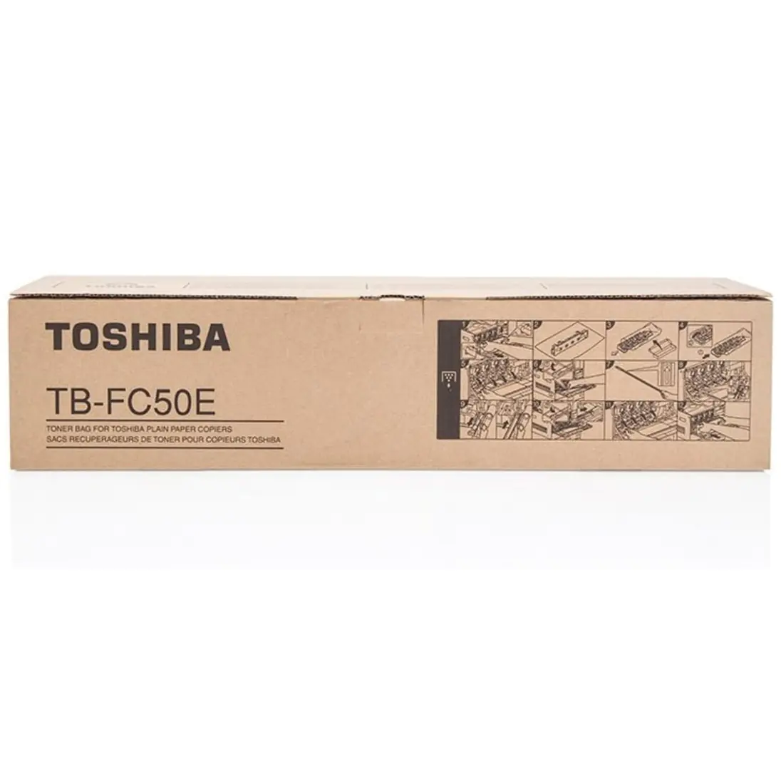 Toshiba TB-FC50E - Original - Tonersammler - für e-STUDIO 2555CSE, 3055CSE, 3555CSE, 4555CSE, 5055CSE Toshiba TB-FC50E - Original - Tonersammler - für e-STUDIO 2555CSE, 3055CSE, 3555CSE, 4555CSE, 5055CSE
