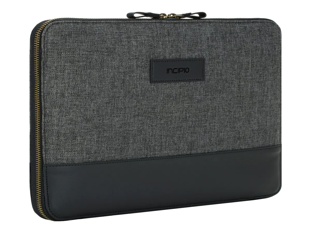 Incipio Esquire Series CARNABY ESSENTIAL - Schutzhülle für Tablet - weiches Leder - Schwarz - für Microsoft Surface Pro (Mitte 2017)