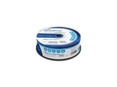 MediaRange - 25 x BD-R - 50 GB 6x - mit Tintenstrahldrucker bedruckbare Oberfläche - Spindel