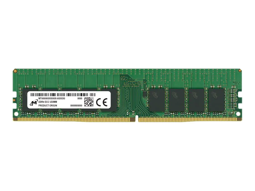 Micron - DDR4 - Modul - 32 GB - DIMM 288-PIN - 3200 MHz / PC4-25600 - CL22 - 1.2 V - ungepuffert - ECC
