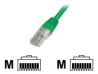 Digitus Premium - Patch-Kabel - RJ-45 (M) zu RJ-45 (M) - 0.5 m - UTP - CAT 5e - geschirmt - grün