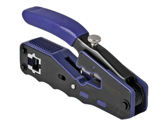 Delock - Crimp-Handwerkzeug - Blau/Schwarz