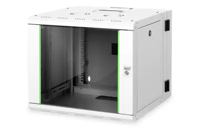 DIGITUS SoHoline DN-19 09-U-3 - Gehäuse - geeignet für Wandmontage - Grau, RAL 7035 - 9U - 48.3 cm (19")