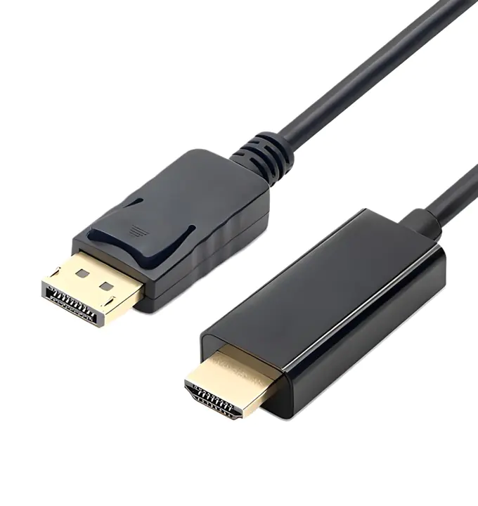 Bayko PERFORMANCE DisplayPort 1.2/HDMI 2.0 Anschlusskabel, Stecker/Stecker, aktiv, ULTRA HD 4K, schwarz, 3m Bayko PERFORMANCE DisplayPort 1.2/HDMI 2.0 Anschlusskabel, Stecker/Stecker, aktiv, ULTRA HD 4K, schwarz, 3m