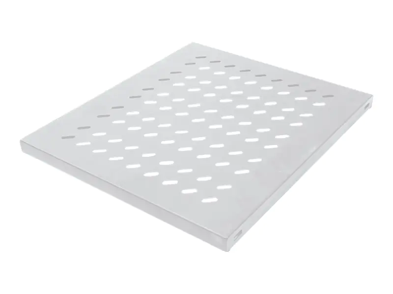 LogiLink Fachboden - Rack - Regal - Hellgrau, RAL 7035 - 1U - 48.3 cm (19")