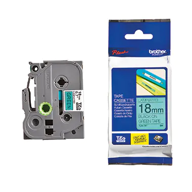 Brother TZe-741 - Selbstklebend - Schwarz auf Grün - Rolle (1,8 cm x 8 m) 1 Kassette(n) laminiertes Band - für Brother PT-P750, P950; P-Touch PT-3600, D450, D800, P900, P950; P-Touch Cube Plus PT-P710 Brother TZe-741 - Selbstklebend - Schwarz auf Grün - Rolle (1,8 cm x 8 m) 1 Kassette(n) laminiertes Band - für Brother PT-P750, P950; P-Touch PT-3600, D450, D800, P900, P950; P-Touch Cube Plus PT-P710
