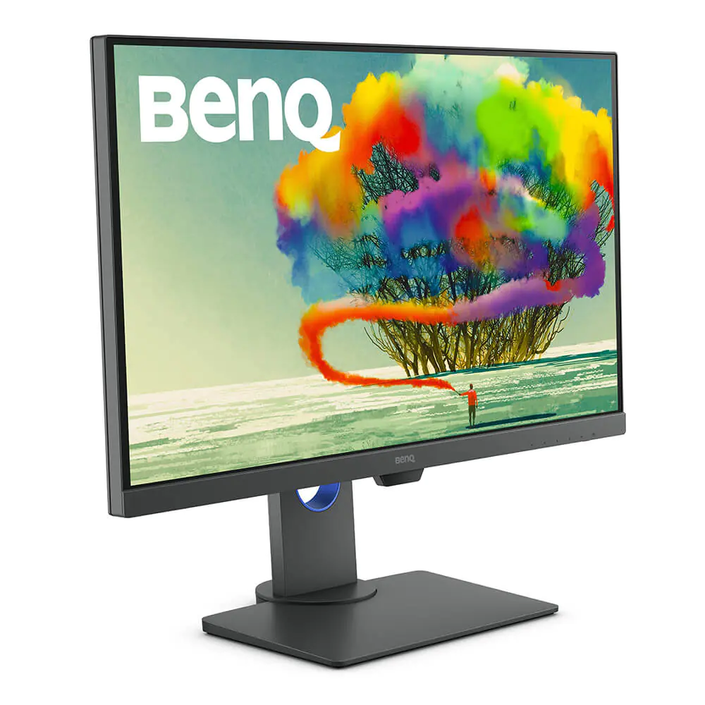 BenQ DesignVue PD2705Q - PD Series - LED-Monitor - 68.6 cm (27") - 2560 x 1440 WQHD - IPS - 300 cd/m² - 1000:1 - HDR10 - 5 ms - HDMI, DisplayPort, USB-C - Lautsprecher - Dunkelgrau