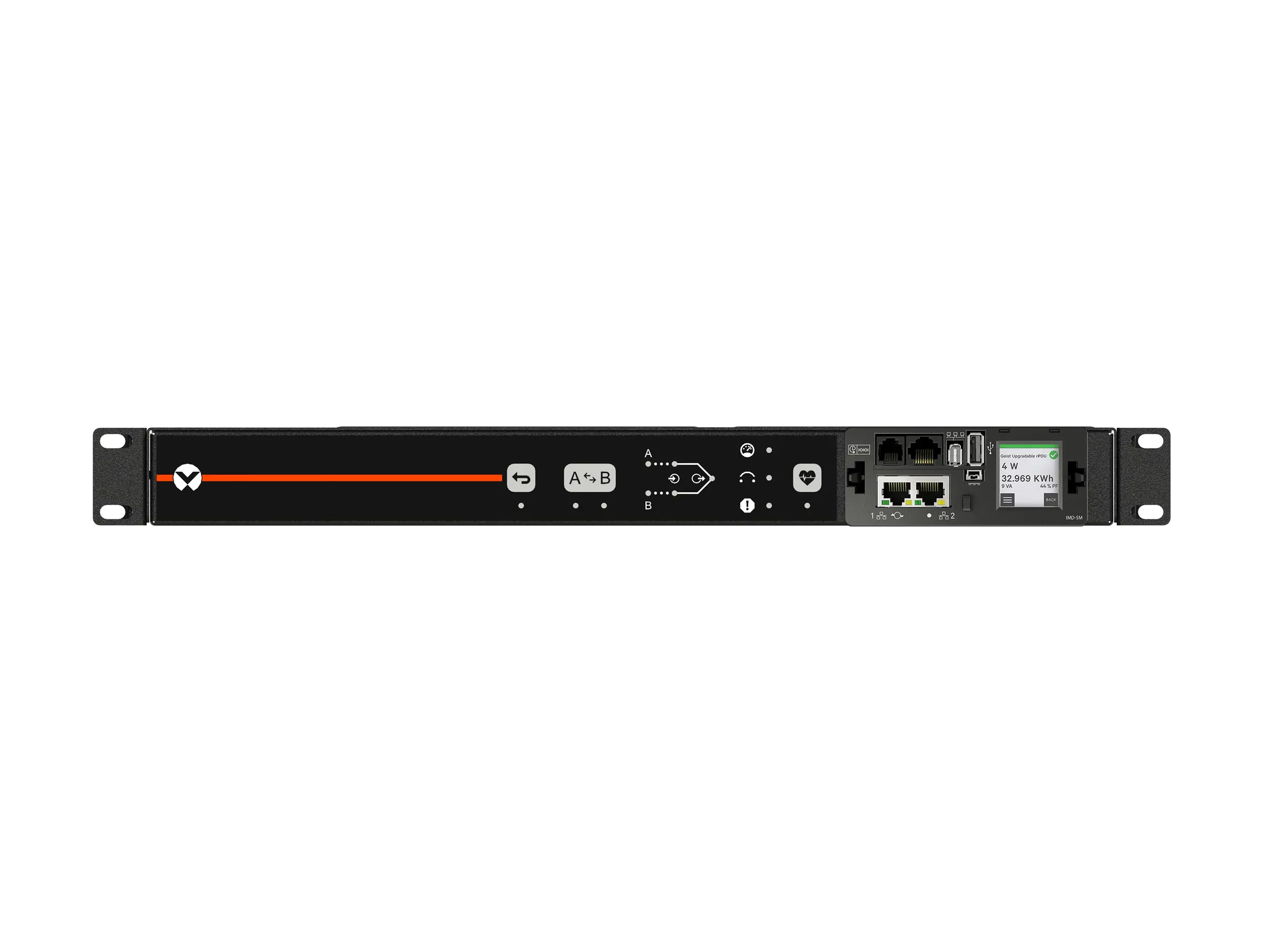 Geist Rack Transfer Switch Unit Level Monitoring AU05M1R0-12CF17-2C20C20A900-D -