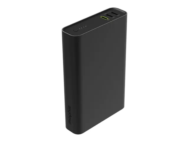 mophie powerstation pro - Powerbank - 20000 mAh - 30 Watt - PD - 3 Ausgabeanschlussstellen (24 pin U