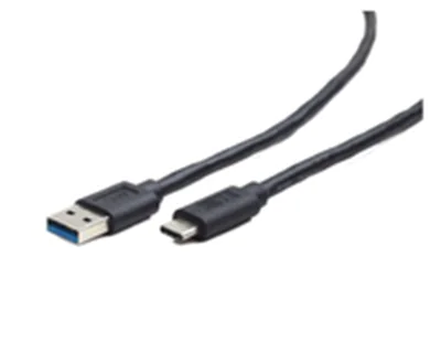 Cablexpert CCP-USB3-AMCM-6 - USB-Kabel - 24 pin USB-C (M) zu USB Typ A (M) - USB 3.1 - 3 A - 1.8 m - geformt - Schwarz