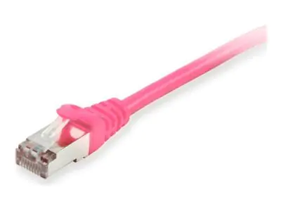 equip - Patch-Kabel - RJ-45 (M) zu RJ-45 (M) - 25 m - S/FTP - CAT 6 - geschirmt, halogenfrei, geformt, verseilt - pink equip - Patch-Kabel - RJ-45 (M) zu RJ-45 (M) - 25 m - S/FTP - CAT 6 - geschirmt, halogenfrei, geformt, verseilt - pink