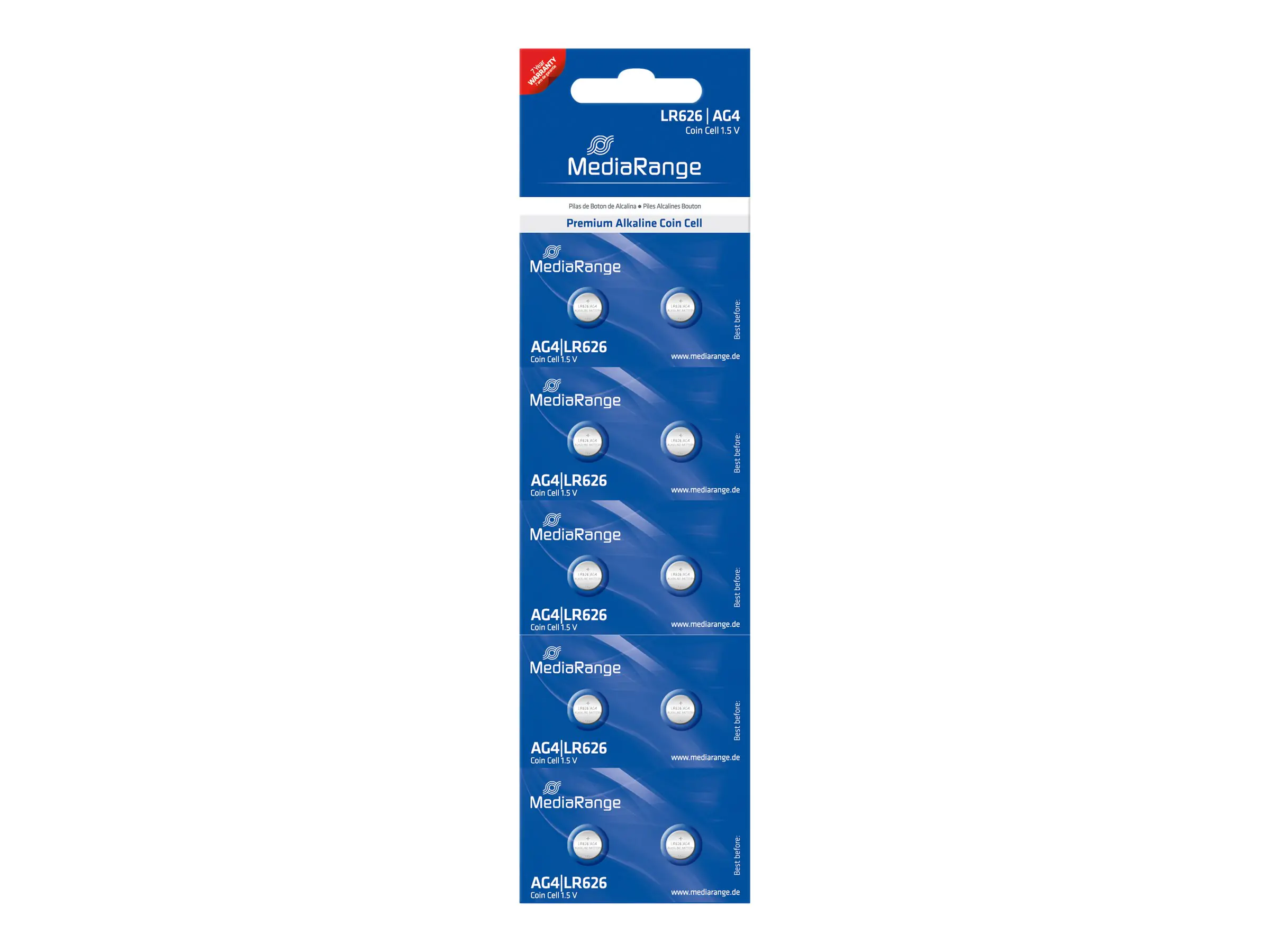 MEDIARANGE Premium - Batterie 10 x LR626 - Alkalisch MRBAT111