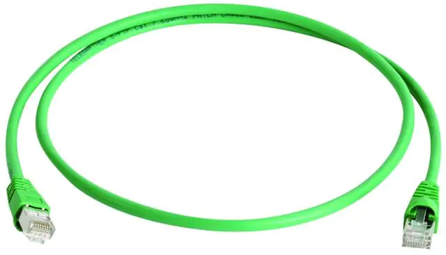 Telegärtner MP8 FS 600 - Patch-Kabel - RJ-45 (M) zu RJ-45 (M) - 2 m - SFTP - CAT 7 - grün Telegärtner MP8 FS 600 - Patch-Kabel - RJ-45 (M) zu RJ-45 (M) - 2 m - SFTP - CAT 7 - grün