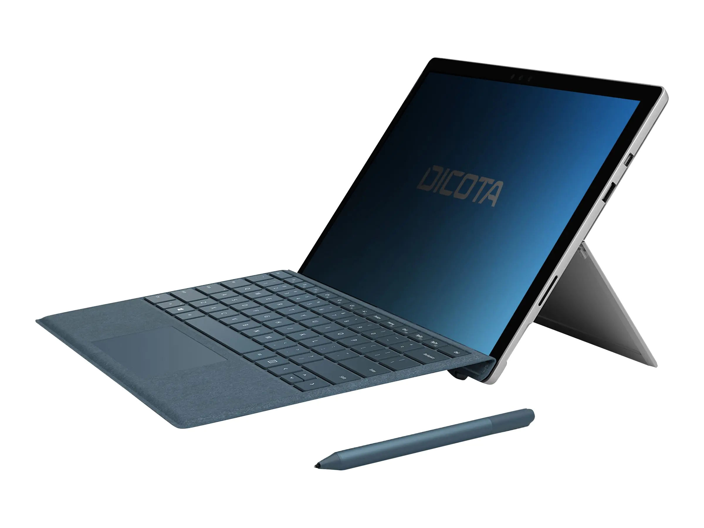 DICOTA Secret - Blickschutzfilter für Notebook - 4-Wege - klebend - durchsichtig - für Microsoft Surface Pro (Mitte 2017)