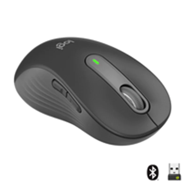 Logitech Signature M650 L LEFT - Maus - Größe L - Für Linkshänder - optisch - 5 Tasten - kabellos - 2.4 GHz, Bluetooth - Logitech Logi Bolt USB-Receiver - Graphite Logitech Signature M650 L LEFT - Maus - Größe L - Für Linkshänder - optisch - 5 Tasten - kabellos - 2.4 GHz, Bluetooth - Logitech Logi Bolt USB-Receiver - Graphite