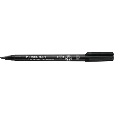 STAEDTLER Folienstift Lumocolor 314-9 1-2,5mm permanent schwarz STAEDTLER Folienstift Lumocolor 314-9 1-2,5mm permanent schwarz