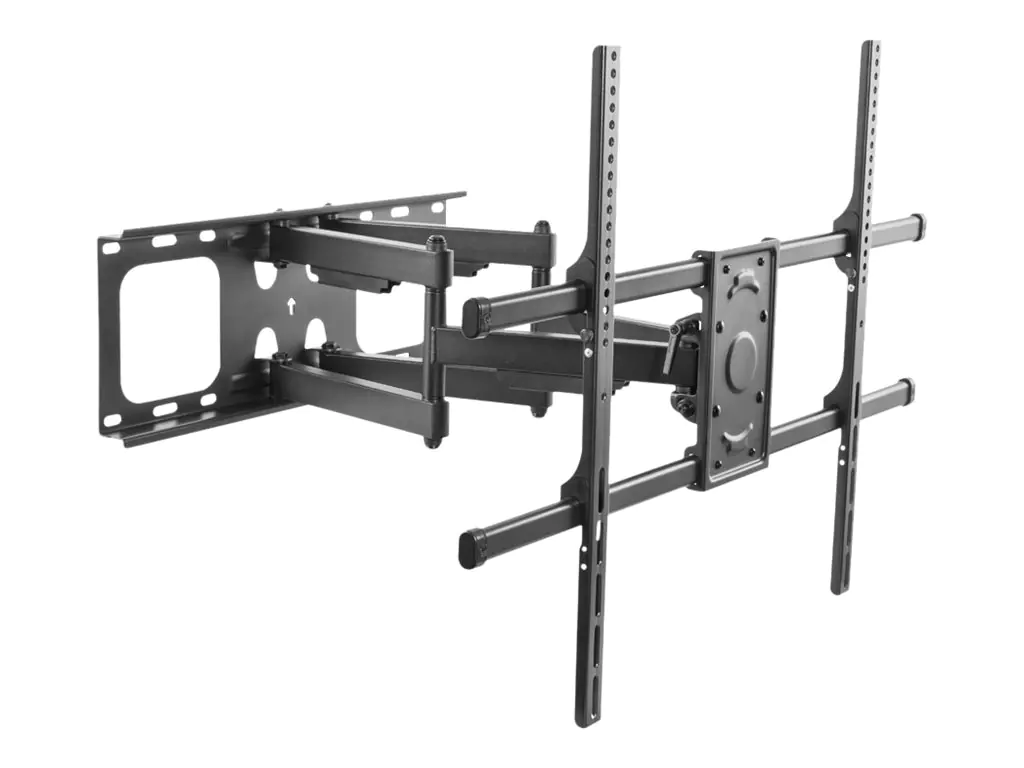LogiLink Befestigungskit - für Curved Panel/Flat Panel - schwenkbar, max. 75 kg - Stahl - Schwarz - Bildschirmgröße: 127-228.6 cm (50"-90") BP0151