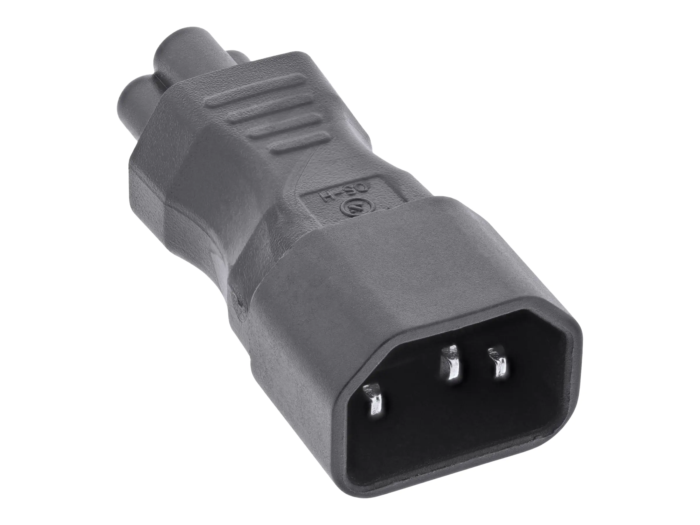 InLine - Adapter für Power Connector - IEC 60320 C14 zu IEC 60320 C5 - 2.5 A - Schwarz