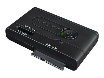 ICY BOX EZ-Adapter MB031U-1SMB - Speicher-Controller - 2.5", M.2 (6.4 cm)