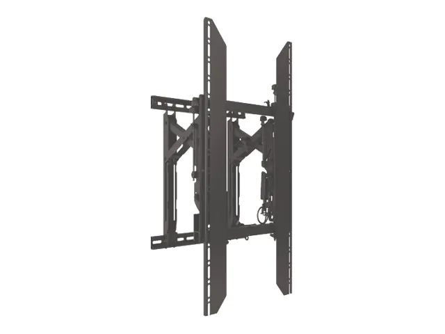 Chief ConnexSys Portrait Video Wall Mount - With Rails - For Displays 40-80" - Black -