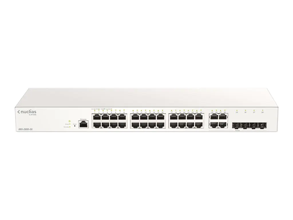 D-Link Nuclias Cloud-Managed DBS-2000-28 - Switch DBS-2000-28/E